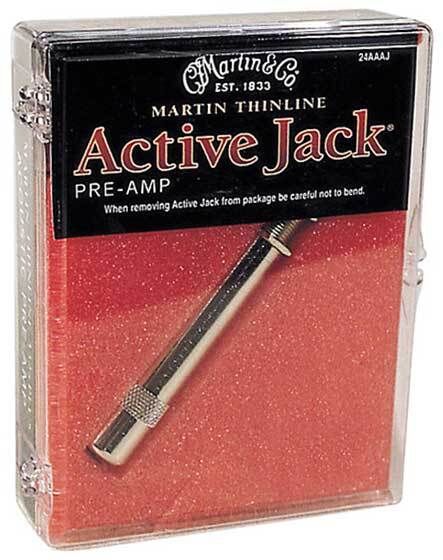 Martin Thinline Active Endpin Jack Preamps for Acoustic Guitars