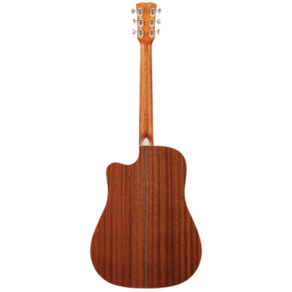 Kremona M25E Steel String Acoustic Guitar with LR Baggs Pickup and Case — view 2