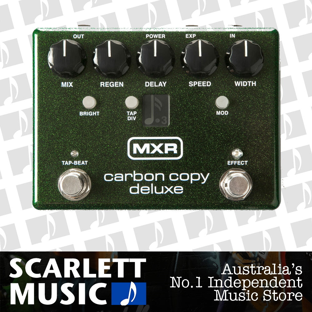 MXR M292 Carbon Copy Deluxe Analog Delay — view 2