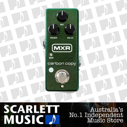 MXR M299 Carbon Copy Mini Analog Delay — view 2