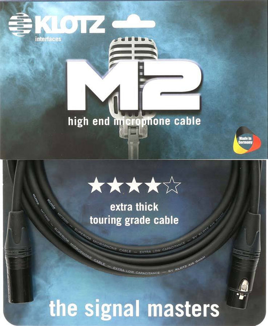 Klotz M2FM1-1000 Neutrik XLR XLR 10m Microphone Cable