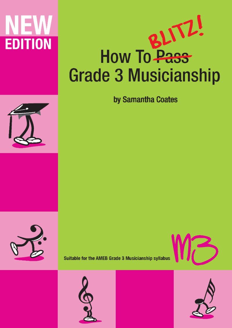 How to Blitz Grade 3 Musicianship Workbook by Samantha Coates