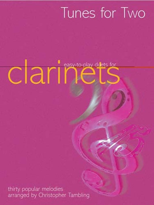 Tunes For Two Clarinets Easy To Play Duets Softcover Book (Clarinet)