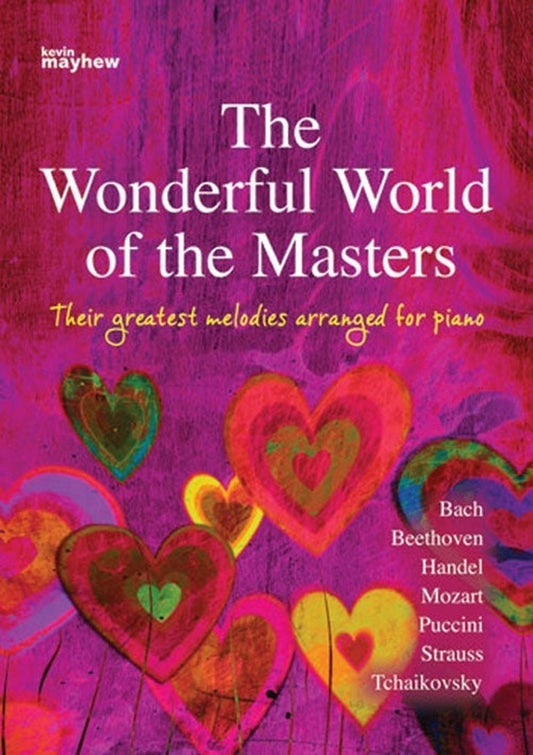 Wonderful World Of The Masters Arranged For Piano Softcover Book (Piano)