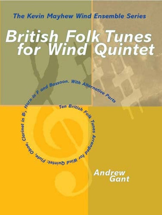 British Folk Tunes For Wind Quintet Softcover Book (Bassoon|Clarinet|French Horn|Flute|Oboe)