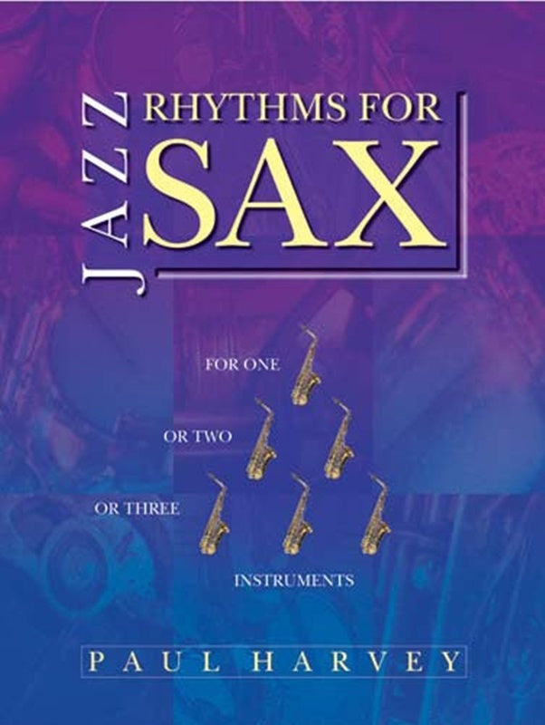 Harvey - Jazz Rhythms For Sax Softcover Book (Saxophone)