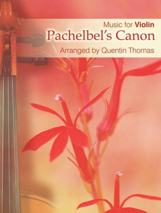 Pachelbels Canon For Violin/Piano Arr Thomas Softcover Book (Violin)