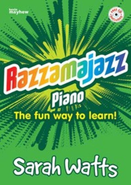 Razzamajazz For Piano Book/CD Book