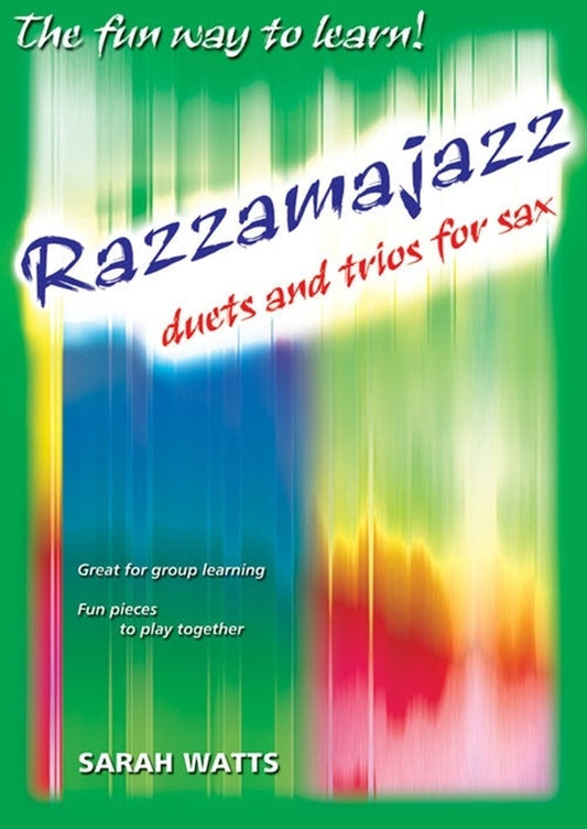Razzamajazz Duets And Trios For Sax Softcover Book (Saxophone)