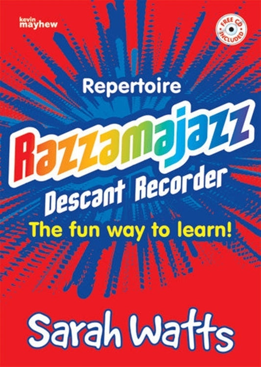 Razzamajazz Descant Recorder Repertoire Bk/Cd Softcover/CD (Descant Recorder)