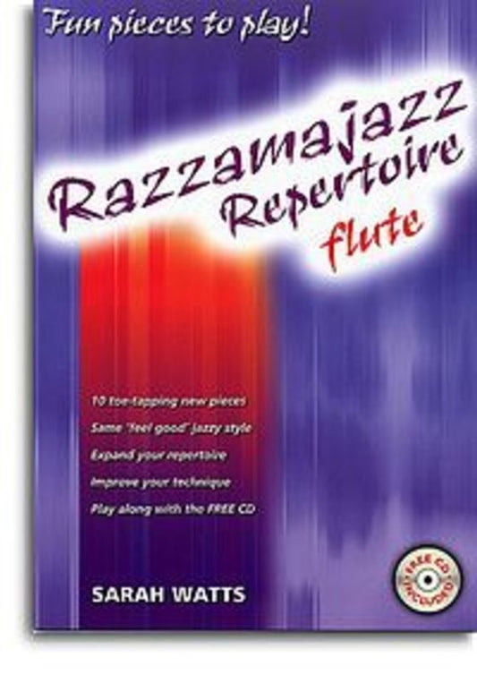 Razzamajazz Repertoire Flute Book/CD Book