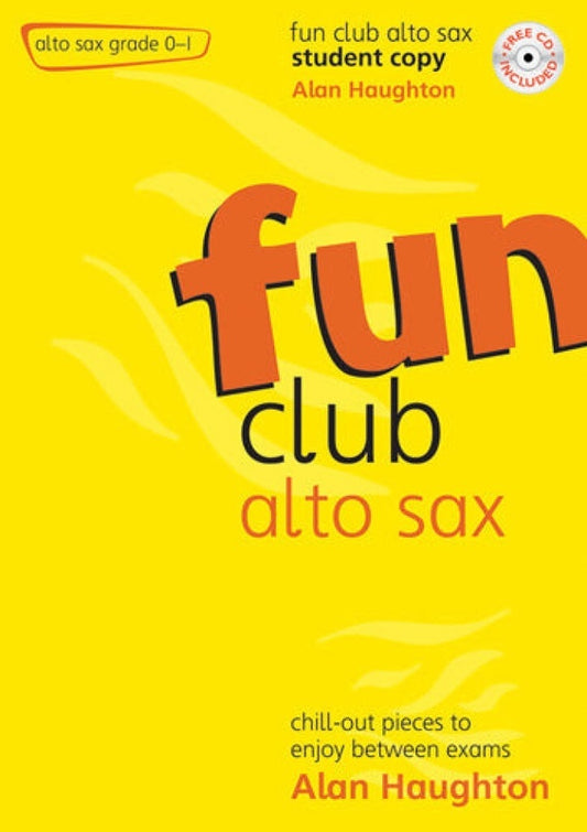 Fun Club Alto Sax Grade 0-1 Student Copy Bk/Cd Softcover/CD (Alto Saxophone)