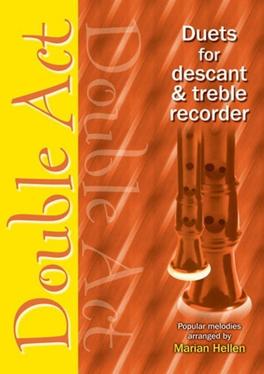 Double Act Duets For Descant & Treble Recorder Softcover Book (Descant Recorder|Treble Recorder)