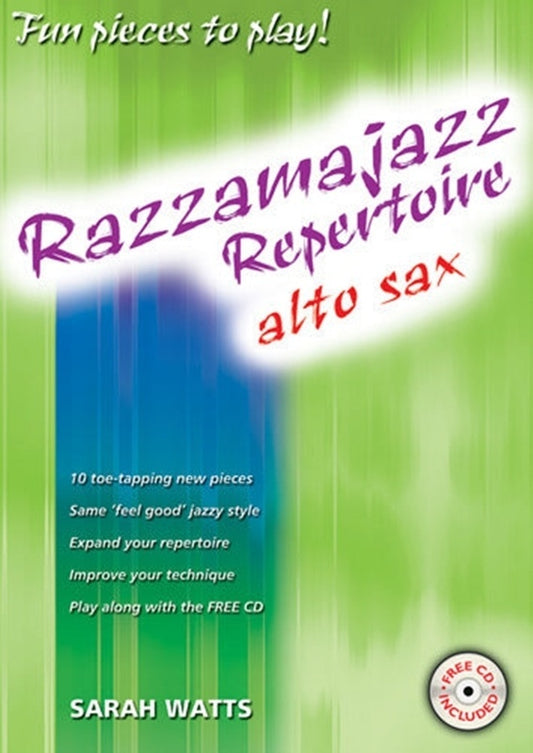Razzamajazz Repertoire Alto Sax Bk/Cd Softcover/CD (Alto Saxophone)
