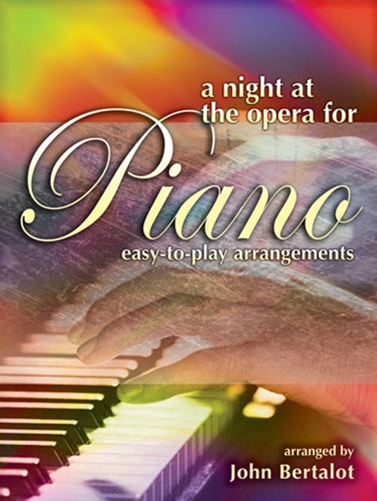 A Night At The Opera For Easy Piano Softcover Book (Piano)