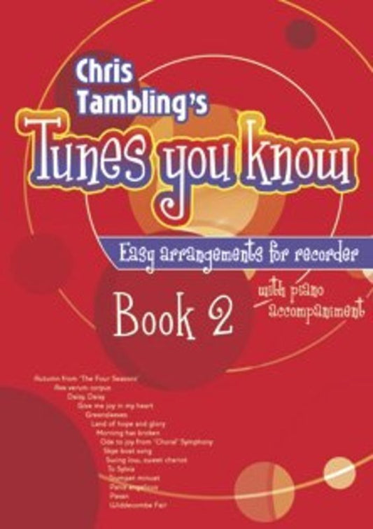 Tunes You Know Book 2 Rec/Piano Arr Tambling Book
