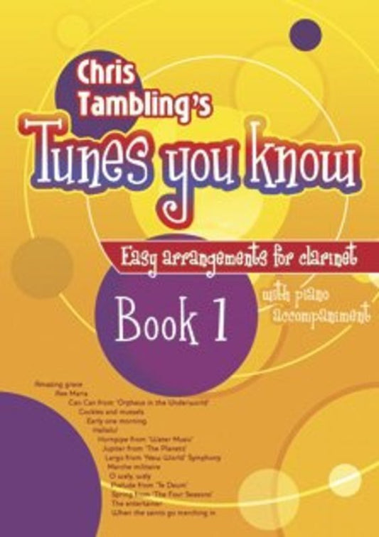 Tunes You Know Book 1 clarinet Piano Arr Tambling Book