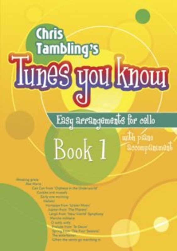 Tunes You Know Book 1 Vc/Piano Arr Tambling Book