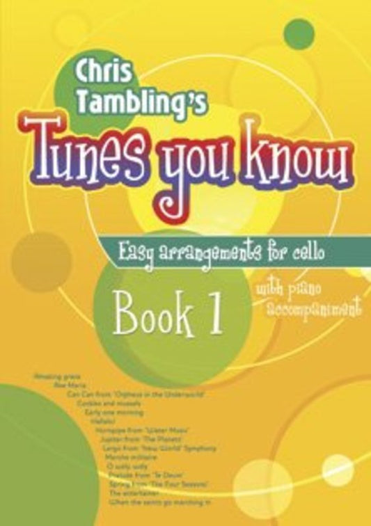 Tunes You Know Book 1 Vc/Piano Arr Tambling Book