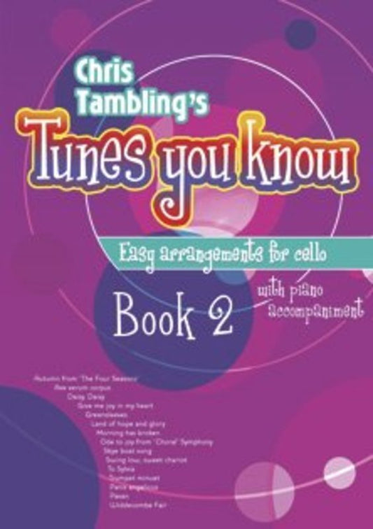 Tunes You Know Book 2 Vc/Piano Arr Tambling Book
