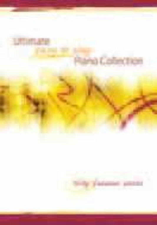 Ultimate Easy To Play Piano Collection Book