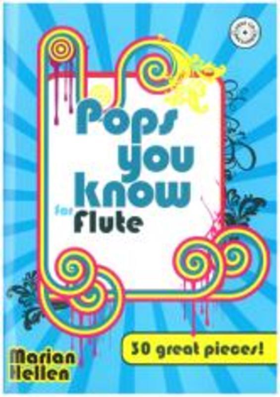 Pops You Know For Flute Book/CD Book