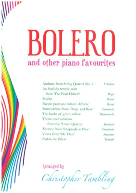 Bolero And Other Piano Favourites Arr Tambling Book
