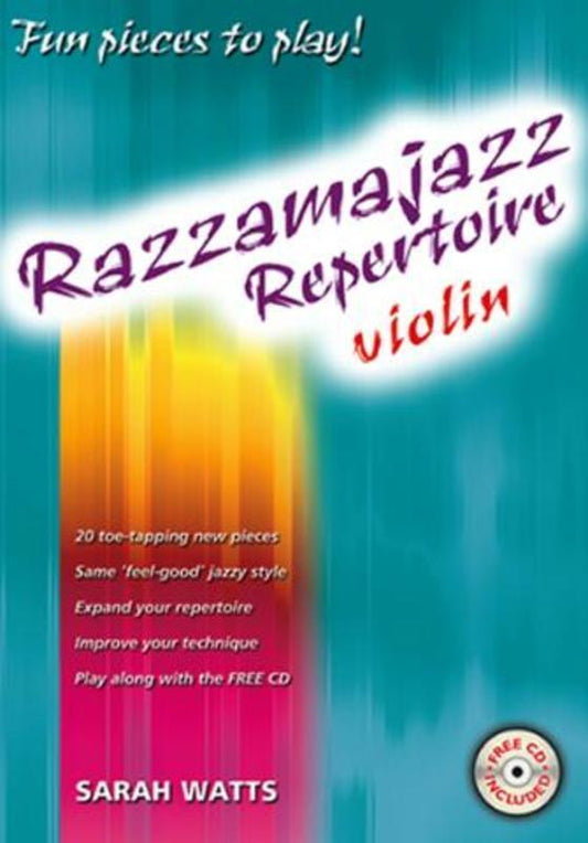 Razzamajazz Repertoire Violin Book/CD Book
