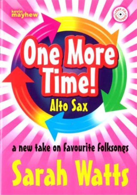 One More Time Alto Sax Book/CD Book
