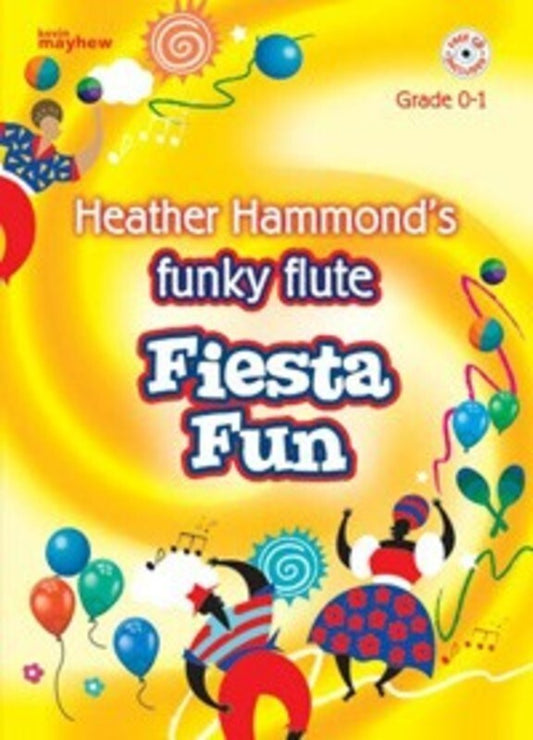Funky Flute Fiesta Fun Book/CD Gr 0 - 1 Flute Book