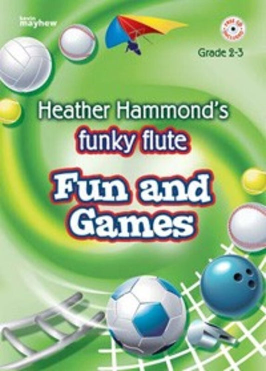 Funky Flute Fun And Games Book/CD Gr 2 - 3 Book