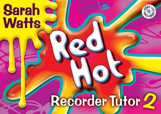 Red Hot Recorder Tutor 2 Student Bk/Cd Softcover/CD (Recorder)