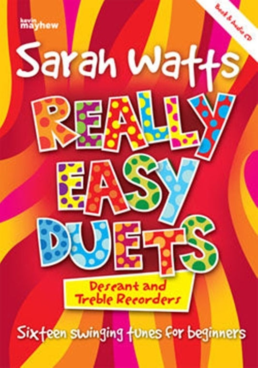 Really Easy Duets Descant And Treble Recorders Bk/Cd Softcover Book (Descant Recorder|Treble Recorder)