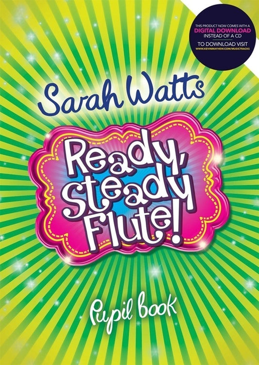 Ready Steady Flute! Pupil Book Bk/Ola Sftcvr/Online Audio (Flute)
