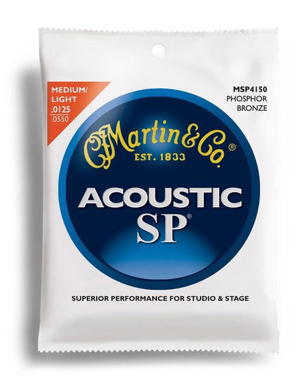 Martin SP 92-8 Phosphor Bronze Light-Medium Guitar String Set (12.5-55)