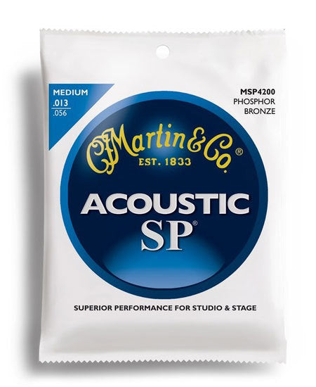 Martin SP 92-8 Phosphor Bronze Medium Guitar String Set (13-56)