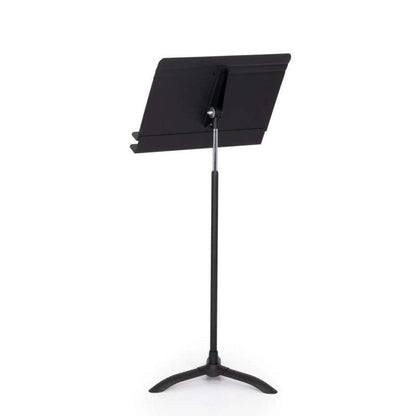 Manhasset Orchestral Music Stand - Adjustable Height and Tilt, Storage Shelf — view 6