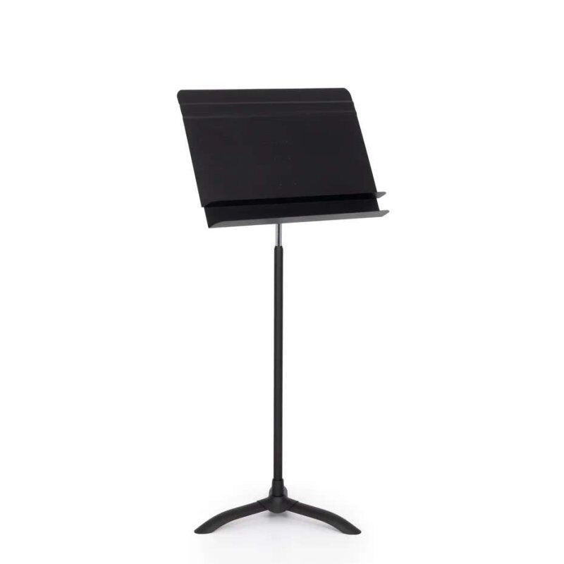 Manhasset Orchestral Music Stand - Adjustable Height and Tilt, Storage Shelf — view 5