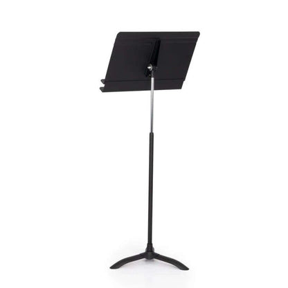 Manhasset Orchestral Music Stand - Adjustable Height and Tilt, Storage Shelf — view 4