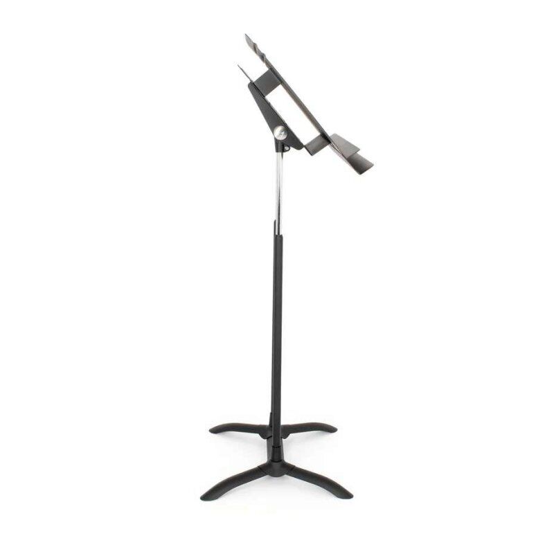 Regal Director Music Stand by Manhasset, Adjustable Height 28.5" to 50.5", Wide Desk 32"x15.5", Stable Base, Built-in Accessory Ledge — view 5