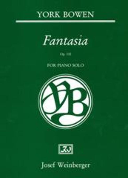 Bowen - Fantasia Op 132 For Piano (Softcover Book)