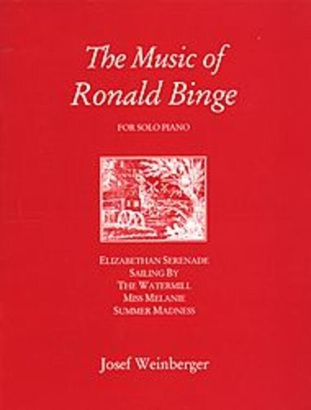 The Music of Ronald Binge — Solo Piano (Josef Weinberger)