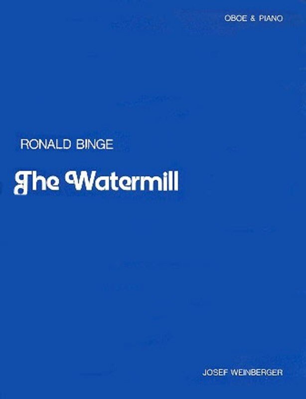 Binge - The Watermill For Oboe/Piano (Josef Weinberger)