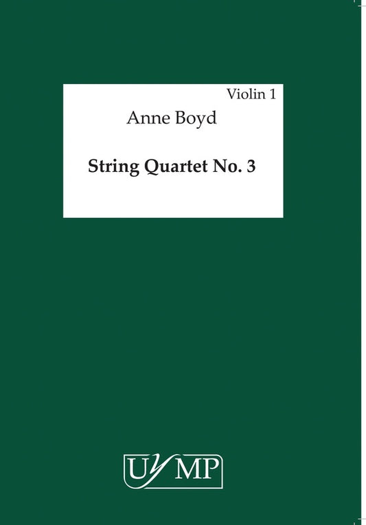 Boyd - String Quartet No 3 Set Of Parts