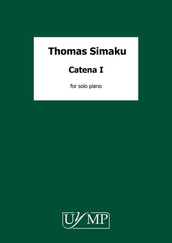 Simaku - Catena 1 For Solo Piano