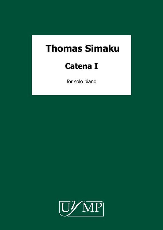 Simaku - Catena 1 For Solo Piano