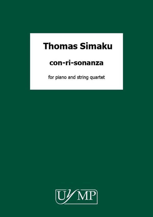 Simaku - Con-Ri-Sonanza Piano/String Quartet Score
