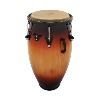 LP Matador Custom 12-1/2" Tumba with Natural Rawhide Head and Vintage Sunburst Finish — view 3