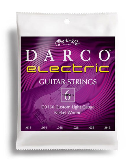 Darco Electric Guitar Custom Light Gauge String Set (11-49)