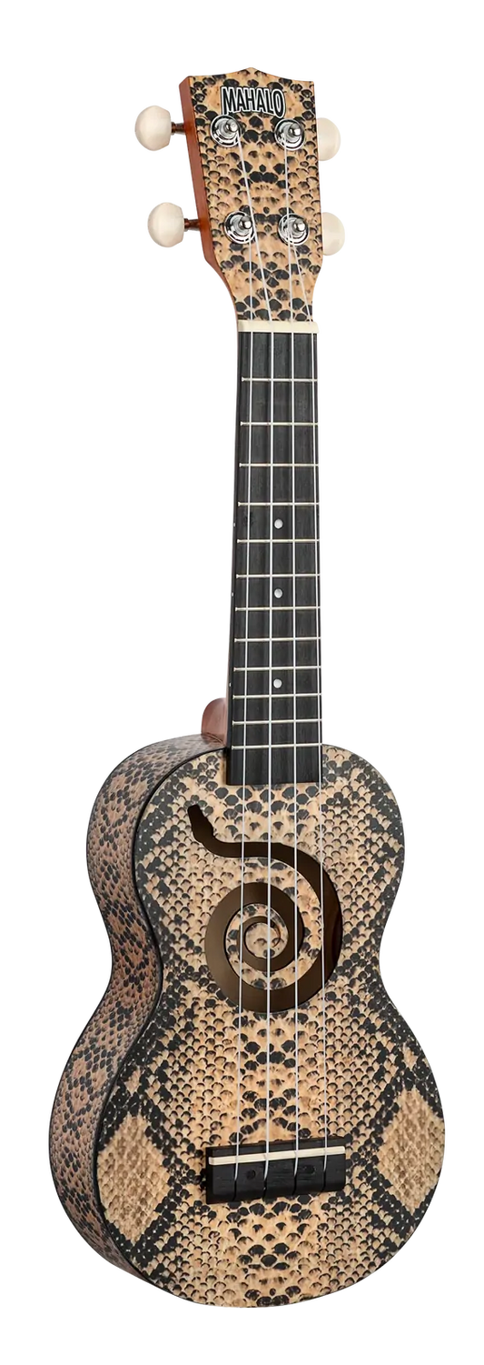 Mahalo Art II Python Soprano Ukulele MA1PY